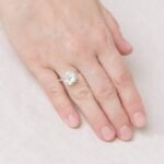 Green Amethyst Raw Freeform Gold or Silver Ring：圖片 6