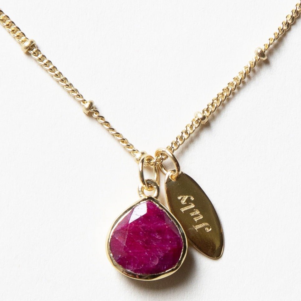 July_detail.jpg July Ruby Birthstone Necklace:圖片 1