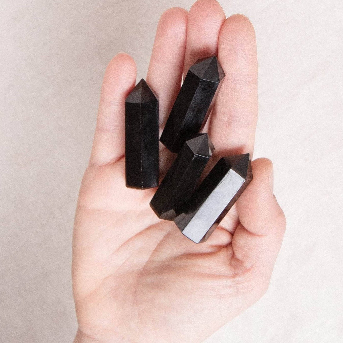 Studio-Session-2588.jpg Black Obsidian Crystal Point - AAA Premium Quality:圖片 1