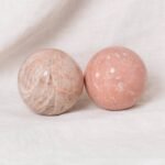 Peach Moonstone Spheres - AAA Premium Quality：圖片 7