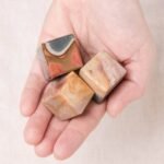 Polychrome (Desert Magic) Jasper Cube：圖片 2